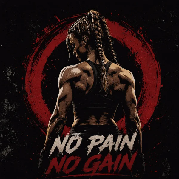 No Pain No Gain, the RAVNIR album cover
